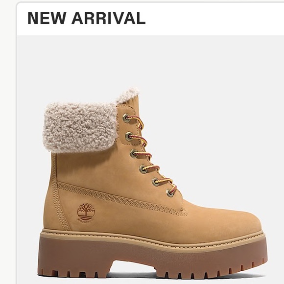 Women's Stone Street Mid Warm Lined Waterproof Boots Timberland - Picture 1 of 2